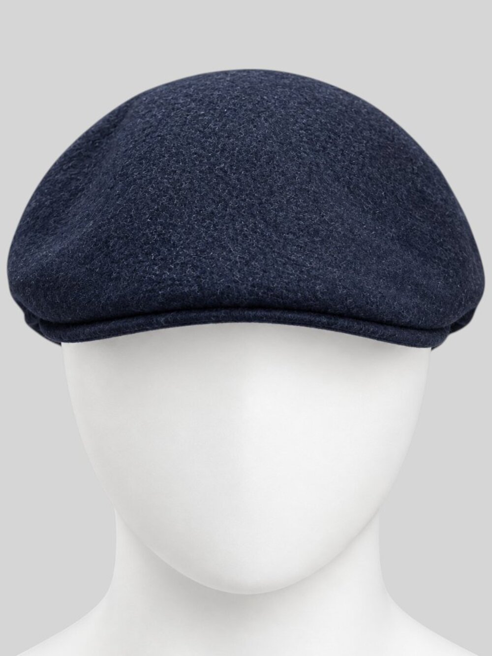 Unisex Navy Blue 100% Wool Flat Cap Ivy Driving Newsboy Hat Medium Size